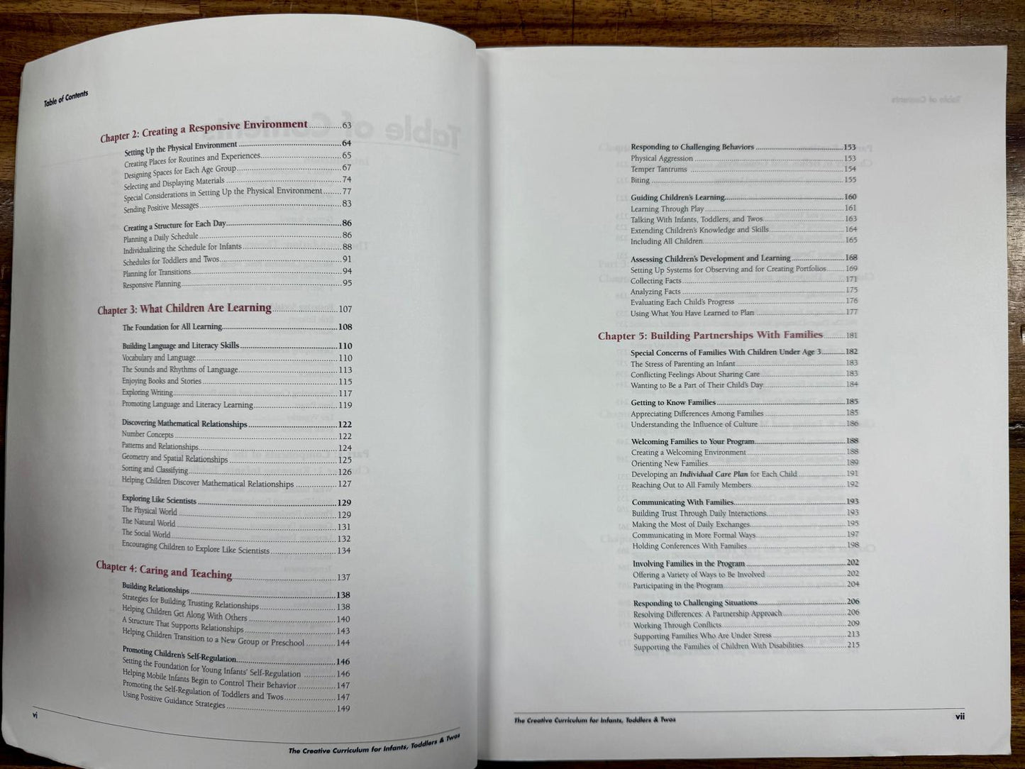 The Creative Curriculum for Infants, Toddlers, and Twos 2nd edition