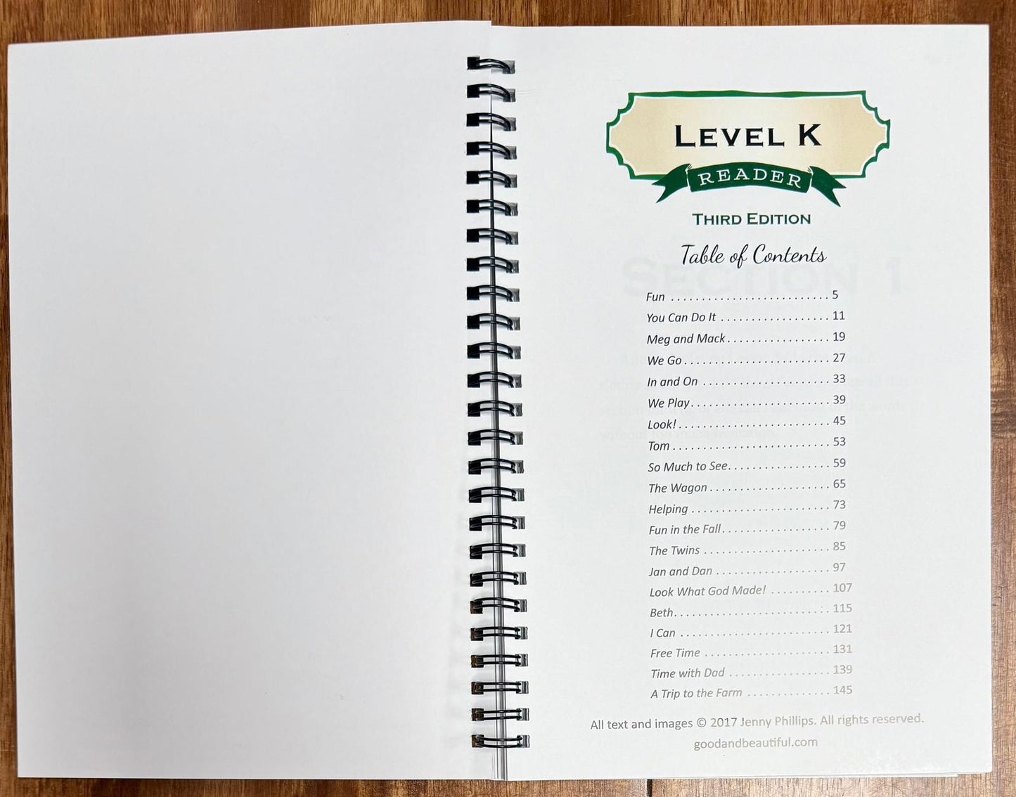 The Good And The Beautiful Level K Reader