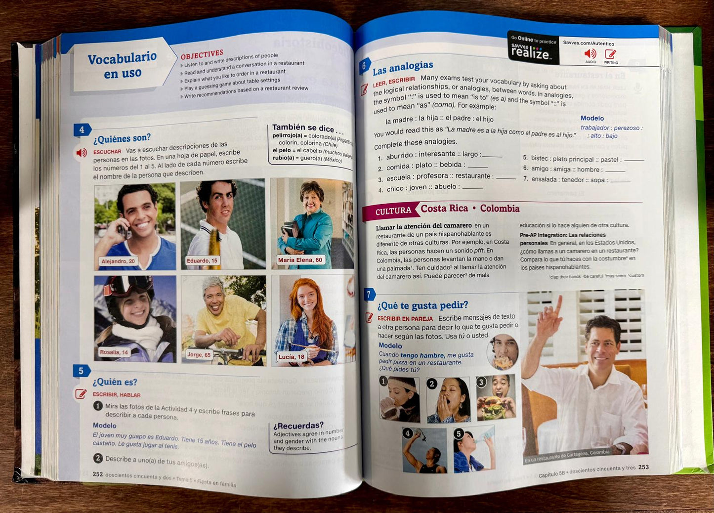 Autentico 2018 Student Edition Level 1 Grade 6/12