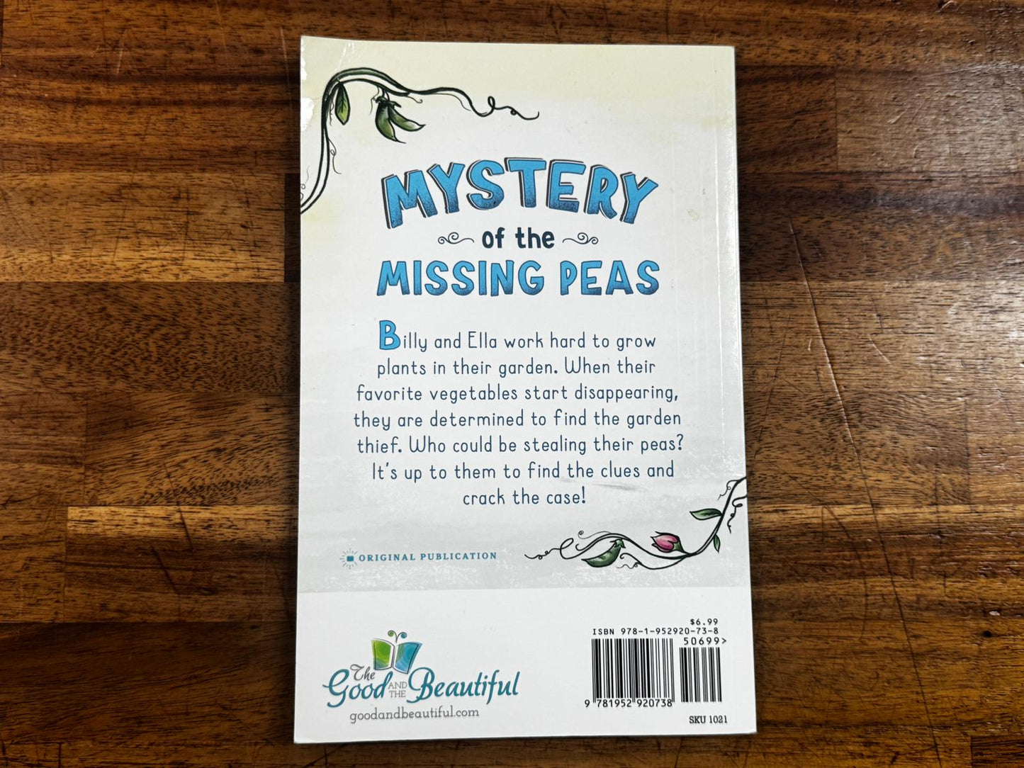 TGTB Mystery of the Missing Peas by Tessa Greene