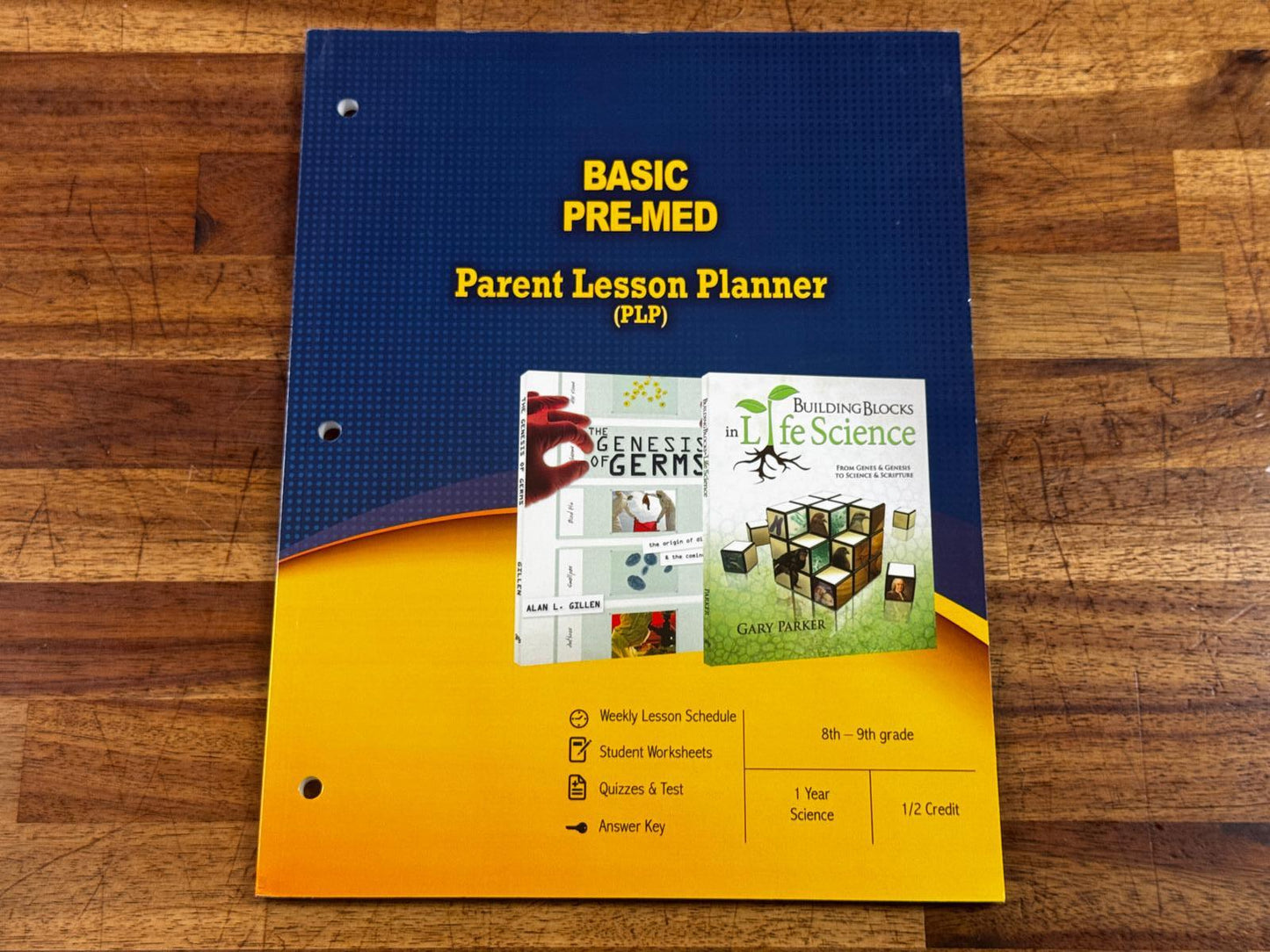 Master Books Basic Pre-Med Parent Lesson Planner