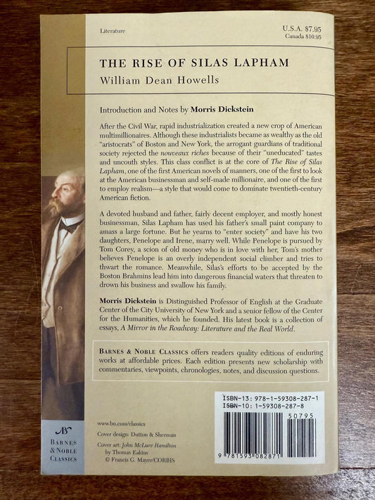 The Rise of Silas Lapham by William Dean Howells