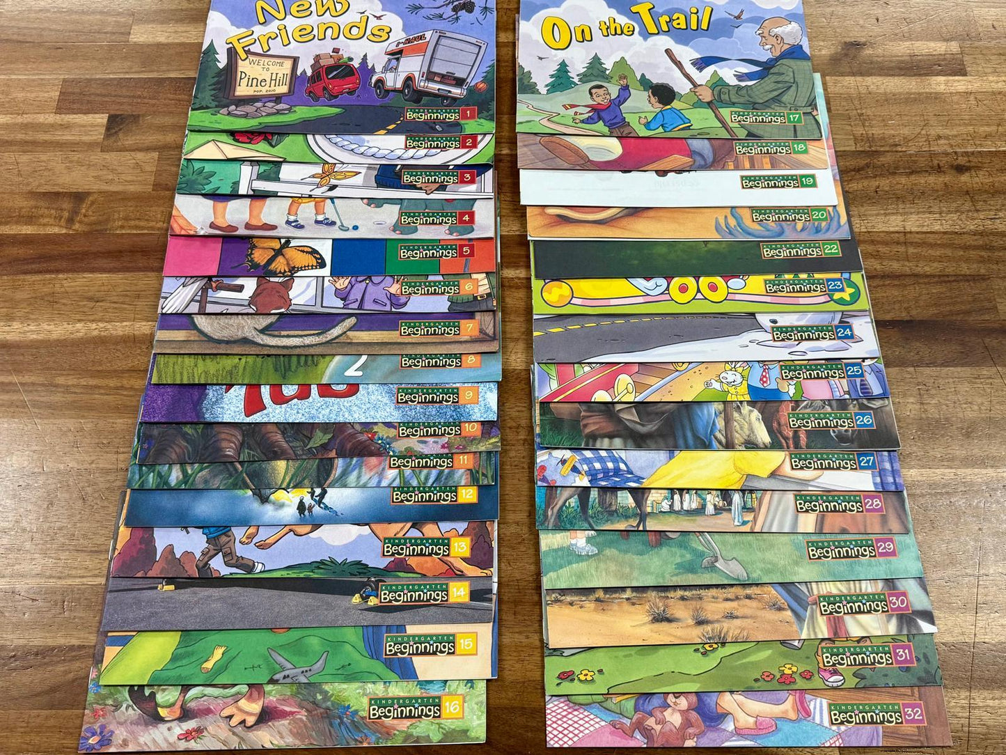 BJU Beginnings Reading Books for K5 SET: Teacher's Edition & 32 Readers, 3rd Edition