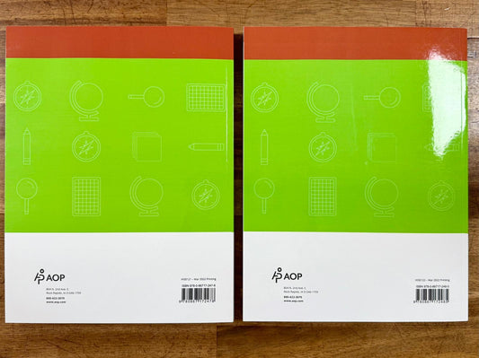 LIFEPAC 1st Grade History & Geography Teacher's Guide SET - Parts 1 & 2