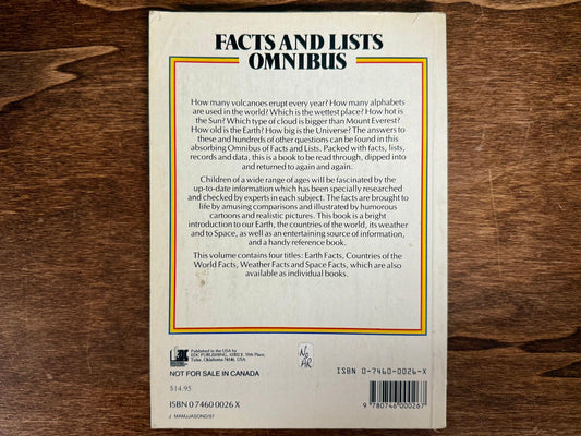 The Usborne Book of Facts and Lists
