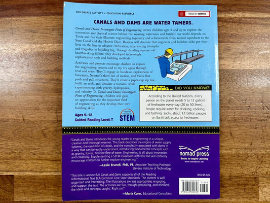 Canals and Dams: Investigate Feats of Engineering with 25 Projects