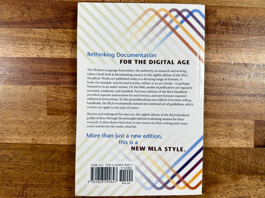 MLA Handbook (8th Edition)