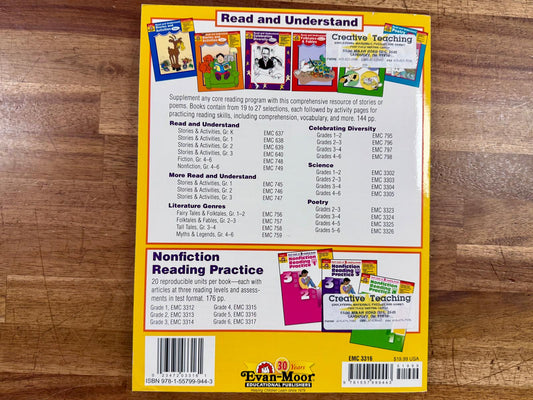 Evan-Moor Nonfiction Reading Practice, Grade 5