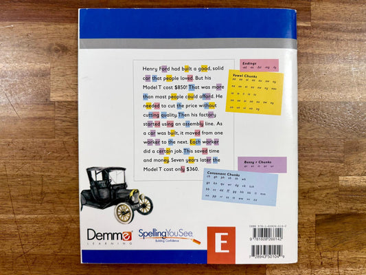 Spelling You See Level E: American Spirit – Instructor's Handbook