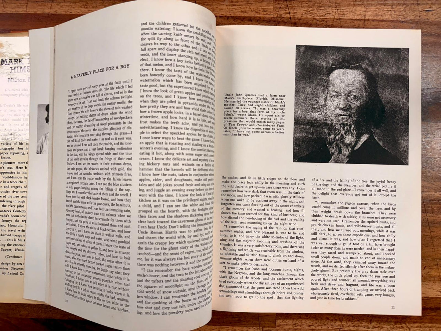 Mark Twain Himself: A Pictorial Biography by Milton Meltzer