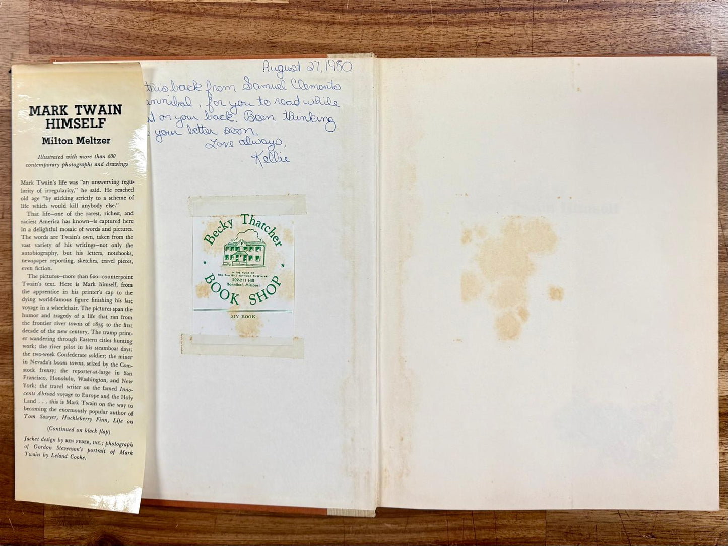 Mark Twain Himself: A Pictorial Biography by Milton Meltzer