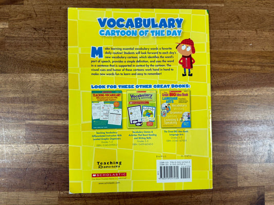 Scholastic Vocabulary Cartoon of the Day