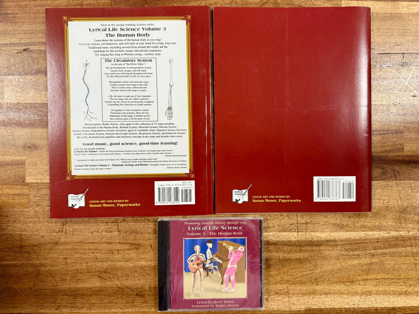 Lyrical Life Science Volume 3 Set with Sealed CD – The Human Body