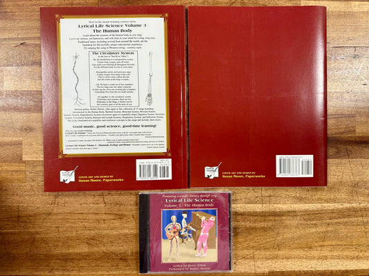 Lyrical Life Science Volume 3 Set with Sealed CD – The Human Body