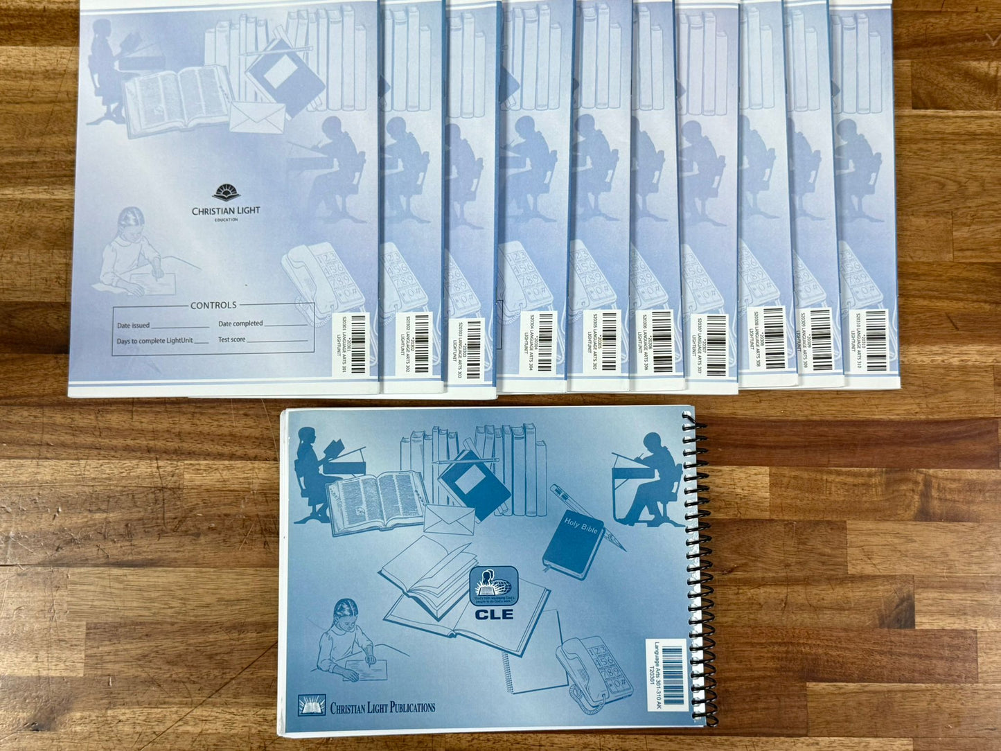 CLE Language Arts 3 SET - Study Guides & Answer Key