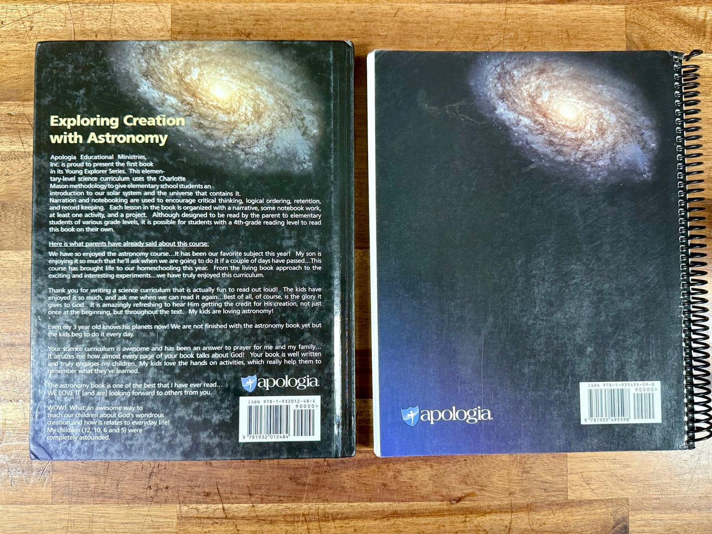 Apologia Exploring Creation with Astronomy SET of 2