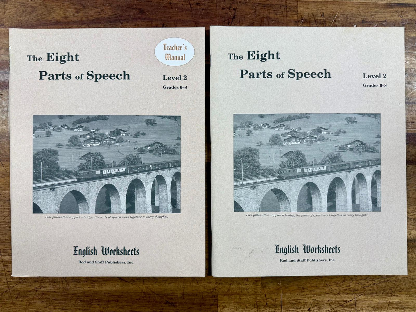 Rod & Staff The Eight Parts of Speech Level 2 - TM & Text