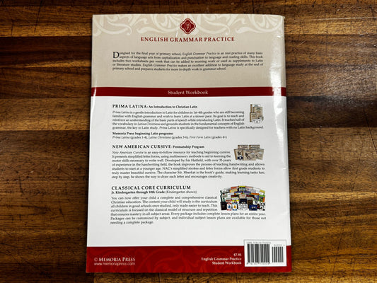 MP English Grammar Practice Student Workbook