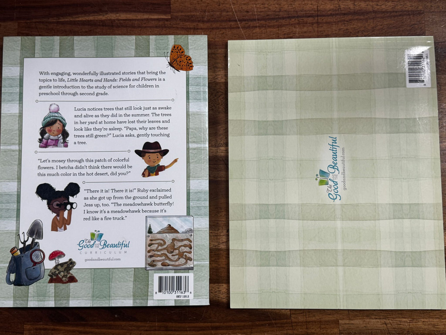 TGTB Science Set – Fields and Flowers Parent Guide & Big Book of Science Stories