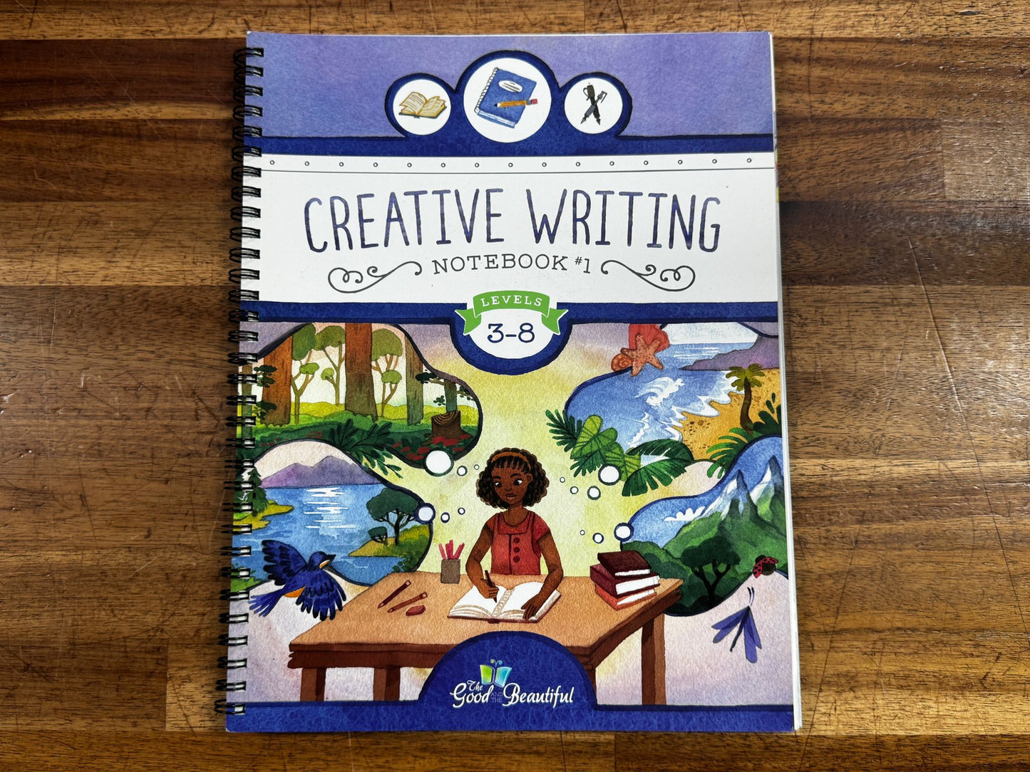 TGTB Creative Writing Notebook #1 Levels 3-8