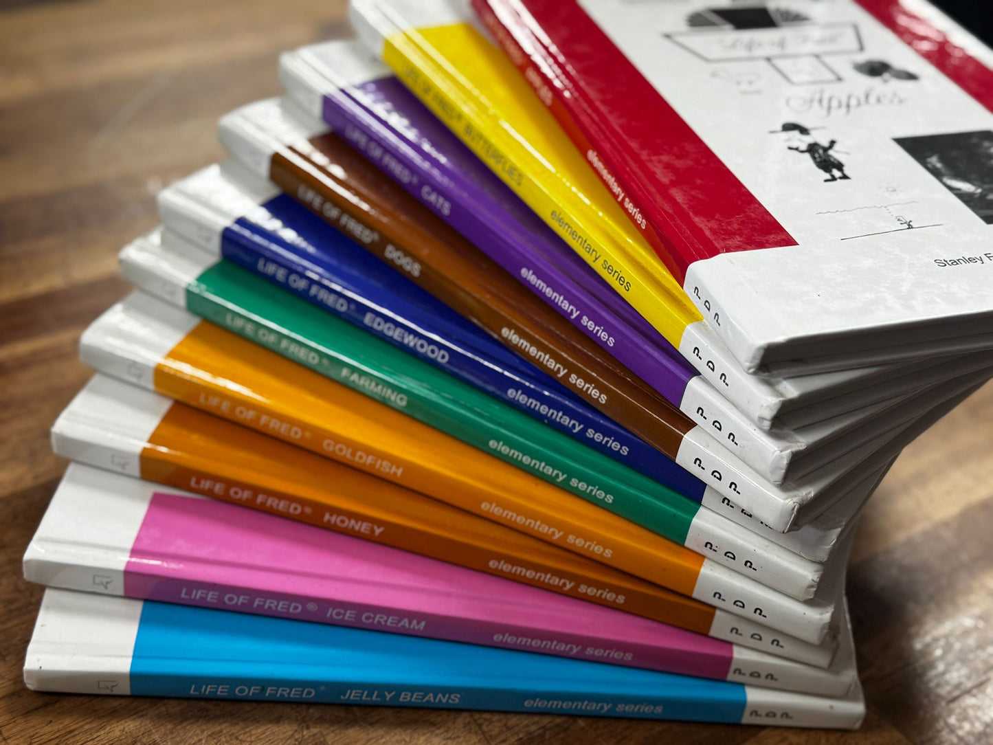 Life of Fred Elementary SET of 10 (A-J)