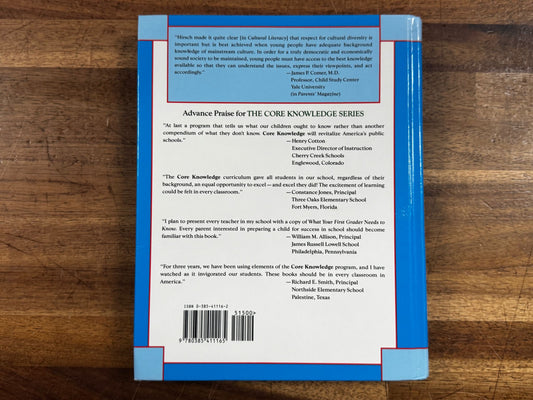 What Your Second Grader Needs to Know (Hardcover)