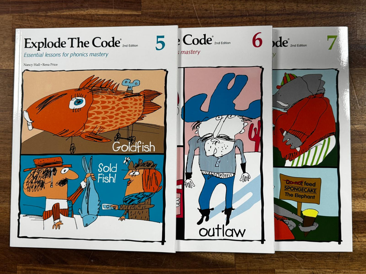 Explode the Code – Complete Set: Levels 5, 6, & 7 Workbooks