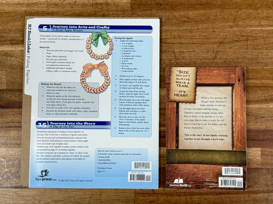 BJU Press • BookLinks: Pulling Together (Grade 2) — Teaching Guide & Novel