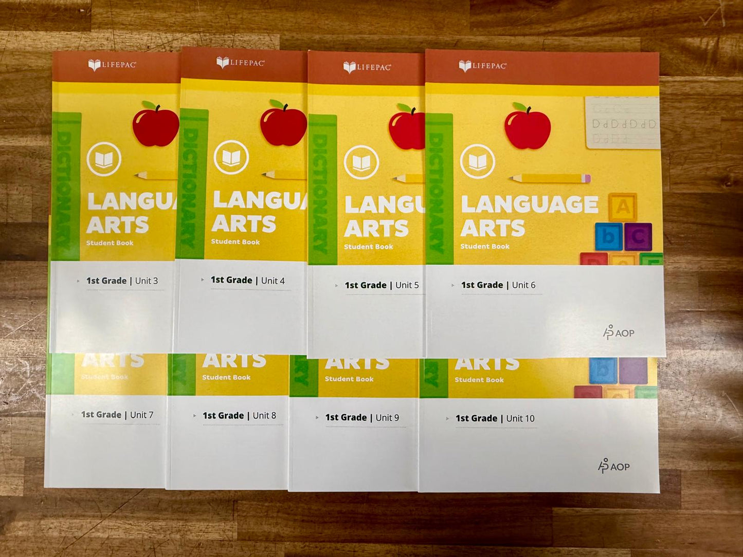 LIFEPAC Language Arts Grade 1 Set – Teacher’s Guide + Units 3–10