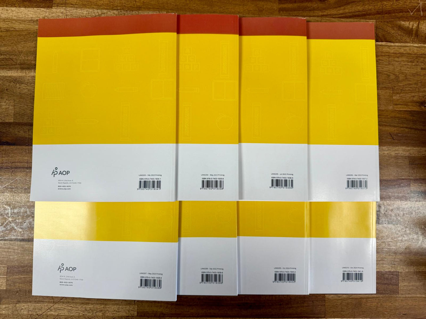 LIFEPAC Language Arts Grade 2 Worktexts – Units 3 through 10 (Student Books Only)