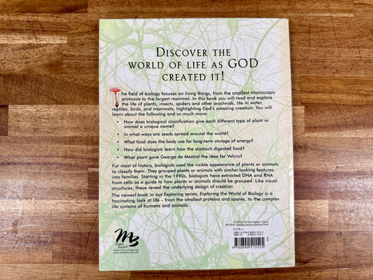 Master Books Exploring the World of Biology 2008 Ed