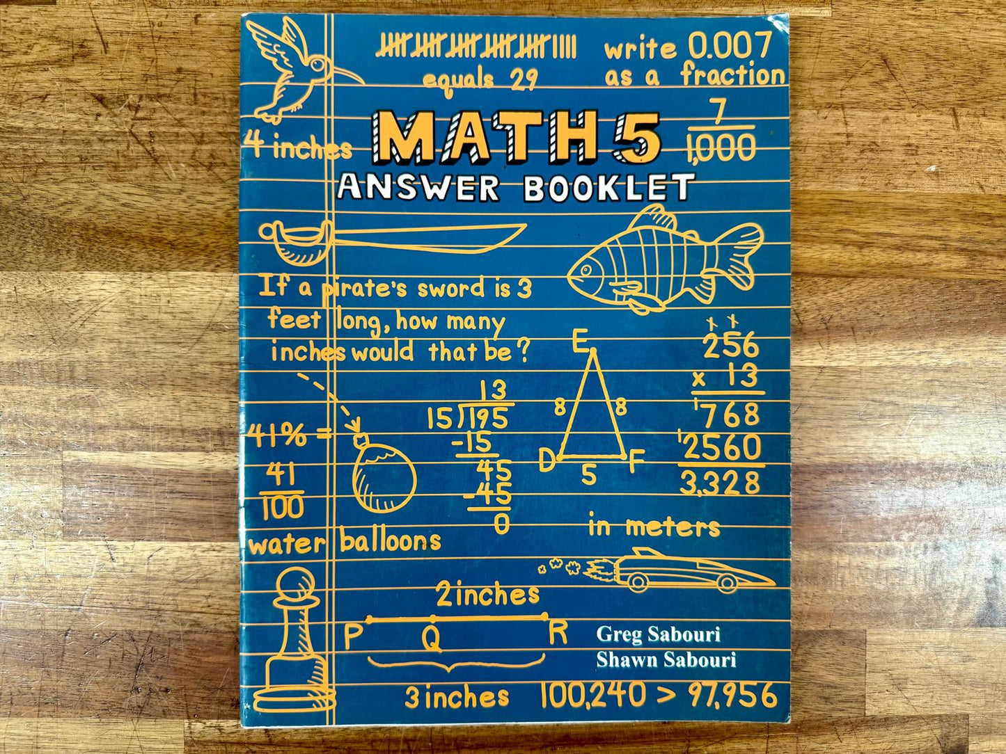 Teaching Textbooks Math 5 Answer Booklet