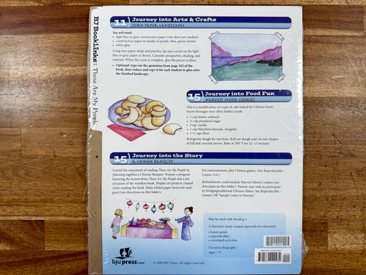 BJU BookLinks: These Are My People (No Reader Included)-NEW