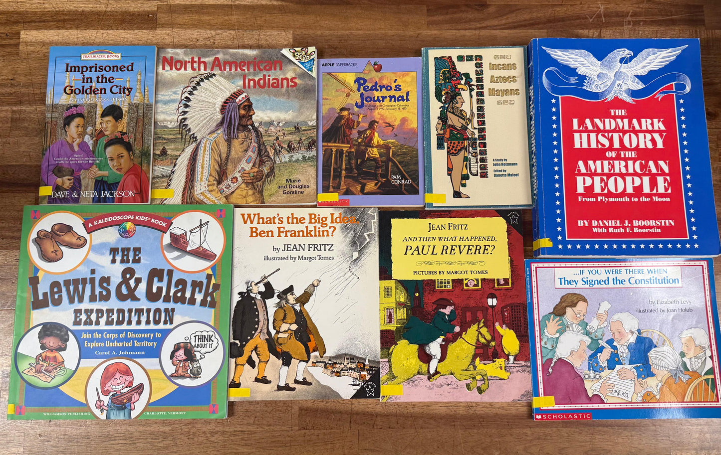Introduction to American History Part 1 (Core D / Core 3) Set w 32 Books & Instructor’s Guide (Ages 9–12)