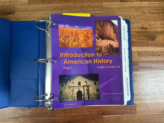 Introduction to American History Part 1 (Core D / Core 3) Set w 32 Books & Instructor’s Guide (Ages 9–12)
