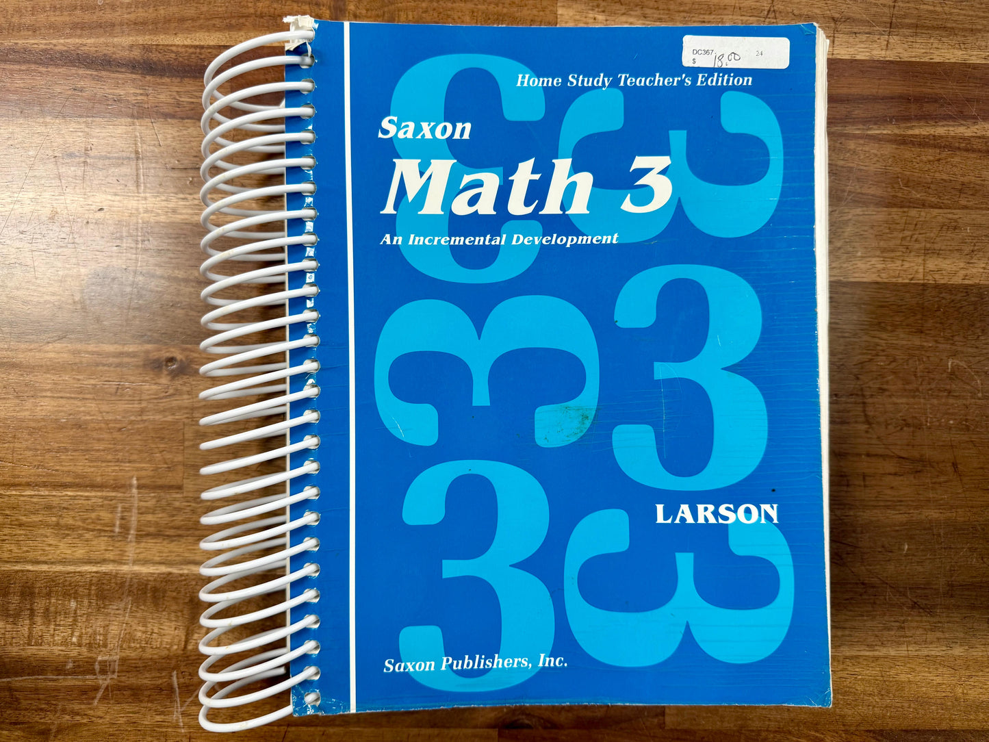 Saxon Math 3 Home Study Teacher's Edition: Comprehensive Math Resource for Homeschooling