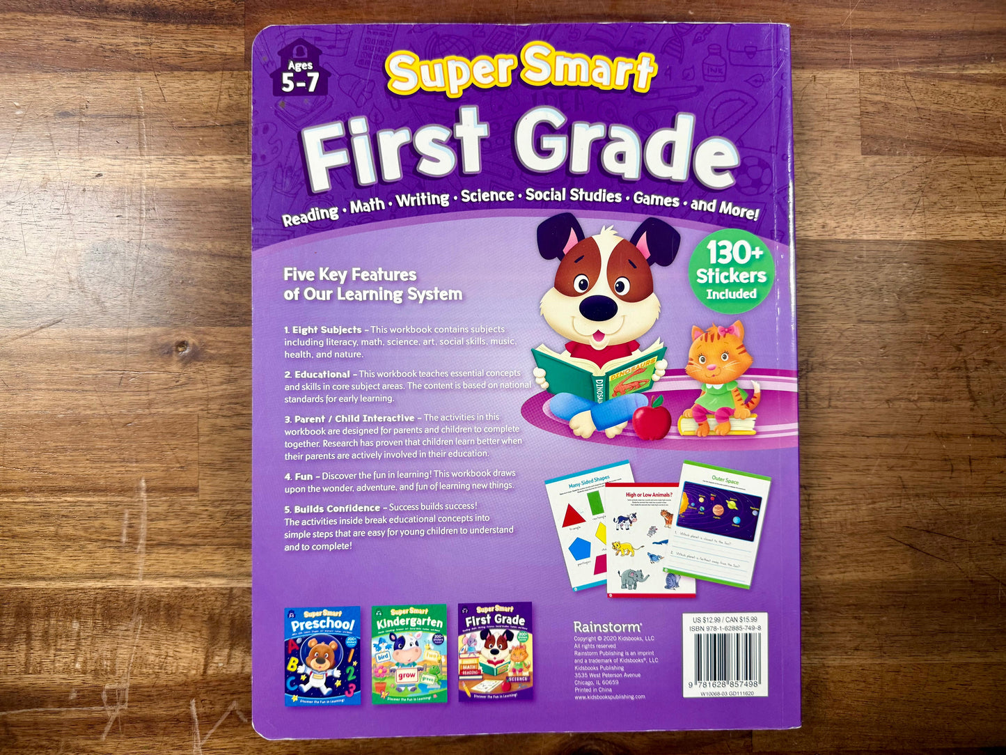 Super Smart Workbook: First Grade - Fun and Engaging Learning for Young Minds