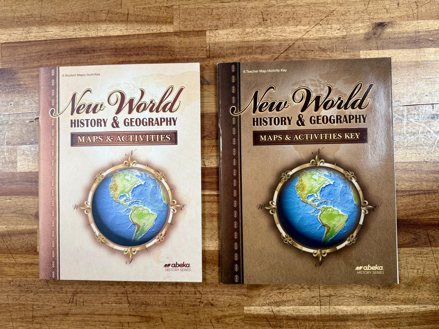 Abeka New World History & Geography 4th Ed SET