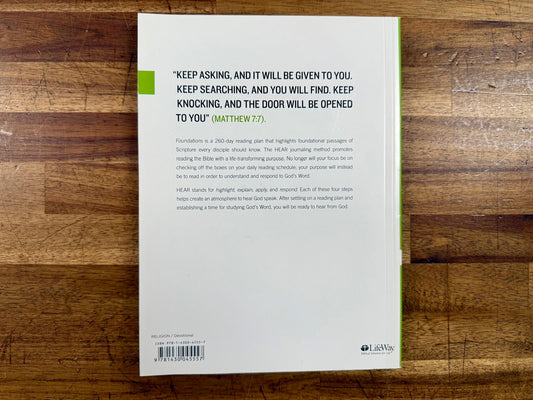 Foundations: A 260-Day Bible Reading Plan for Busy Believers