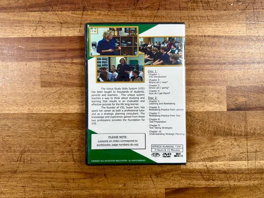 Victus Study Skills System DVDs: Helping Students Succeed Academically & in Life