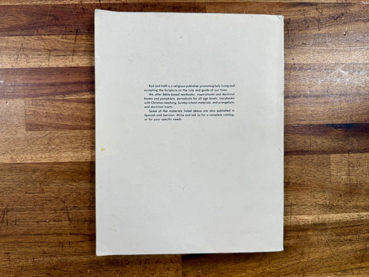 Creation in Canaan – Workbook Teacher’s Edition (Rod and Staff)