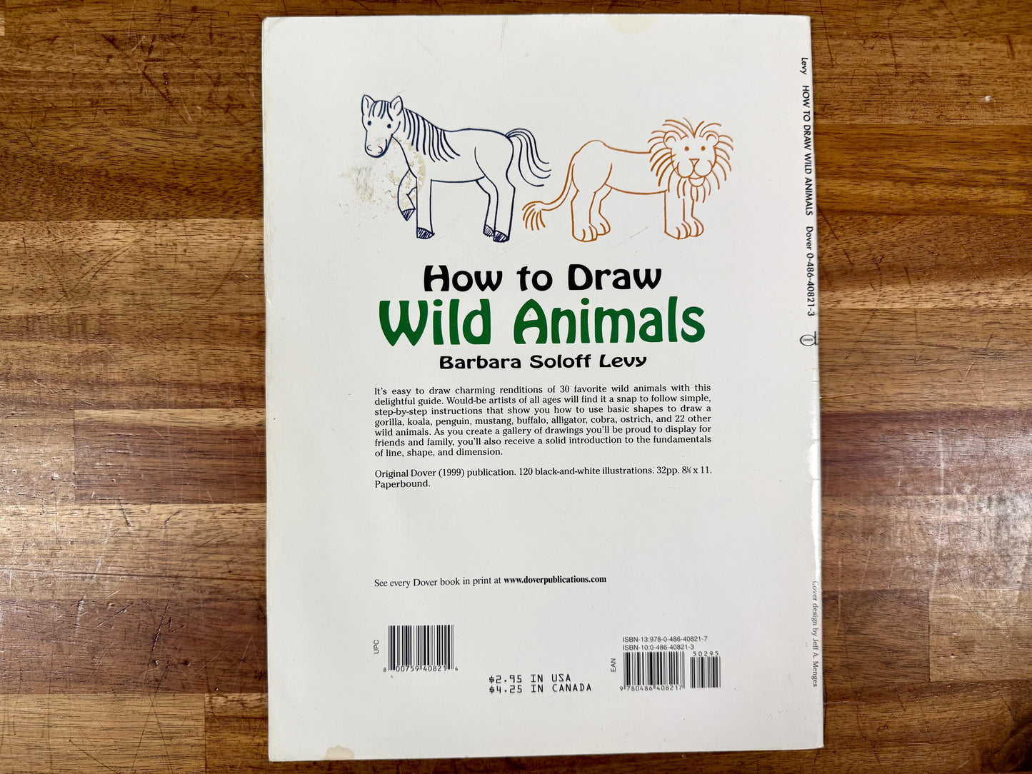 How to Draw Wild Animals – Barbara Soloff Levy