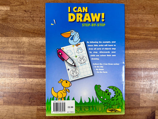I Can Draw! Step-By-Step: At the Zoo – Age 4–6