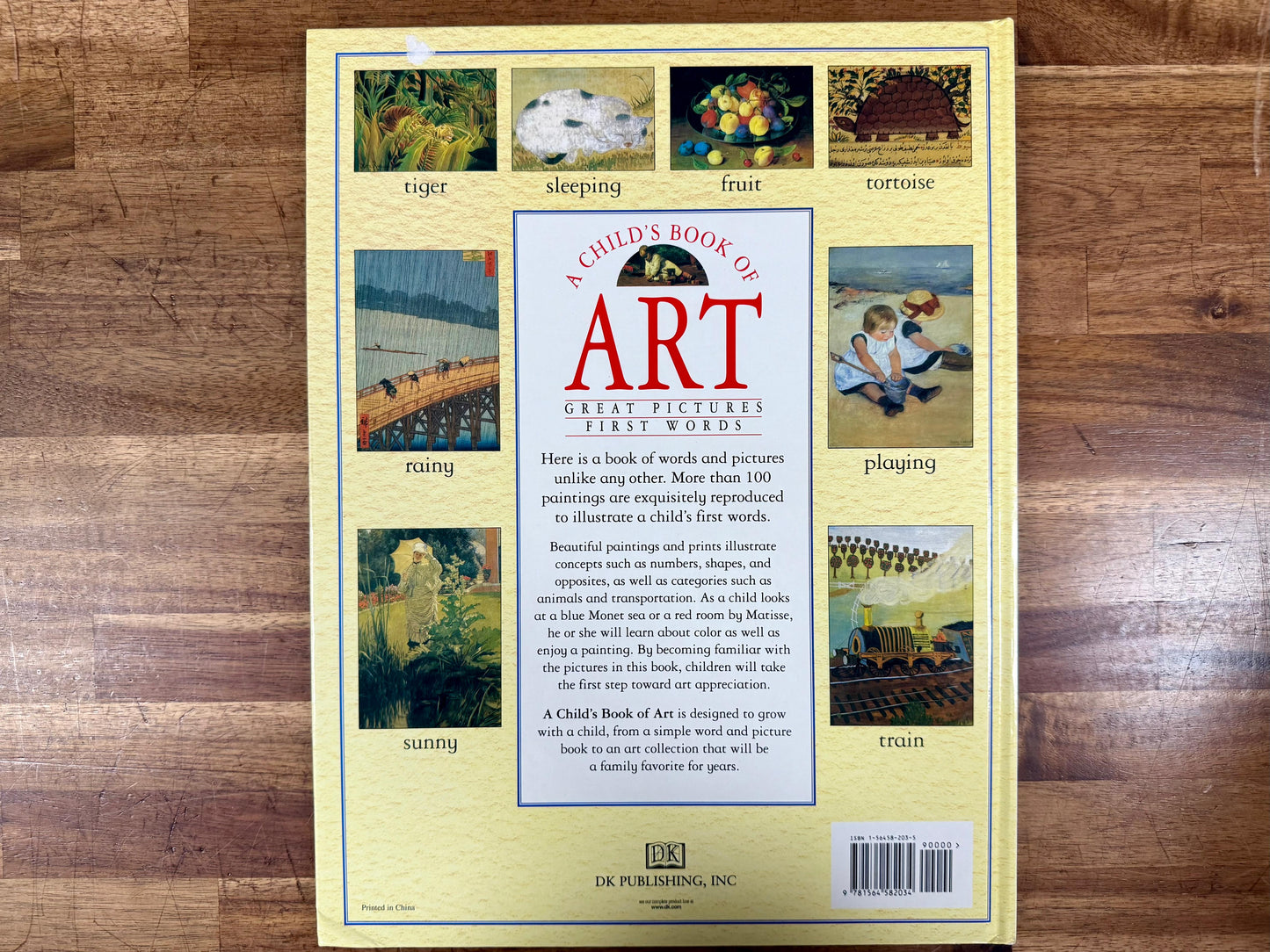 A Child’s Book of Art – Lucy Micklethwait (1993 1st Edition, DK Books)
