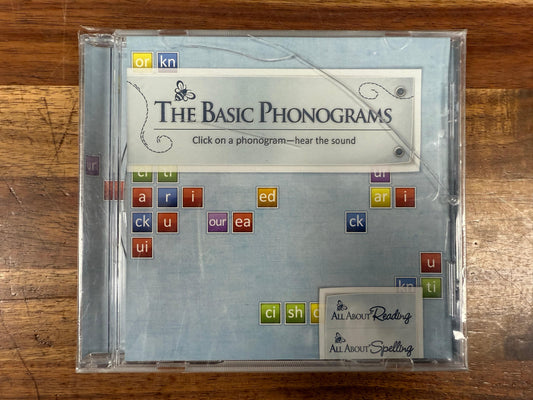 All About Reading: The Basic Phonograms CD-ROM