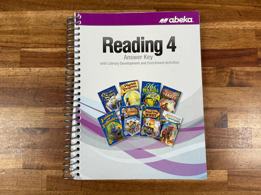 Abeka Reading 4 — Answer Key (Grade 4)
