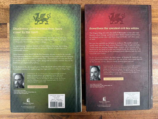Dragon King Trilogy – ONLY Books 2 & 3 (Hardcover) – Stephen R. Lawhead