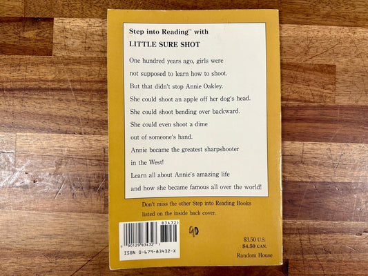 Little Sure Shot (Step into Reading, Step 3) – Stephanie Spinner
