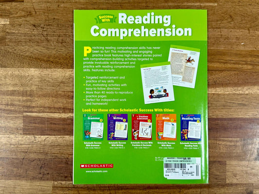 Scholastic Success with Reading Comprehension Grade 5