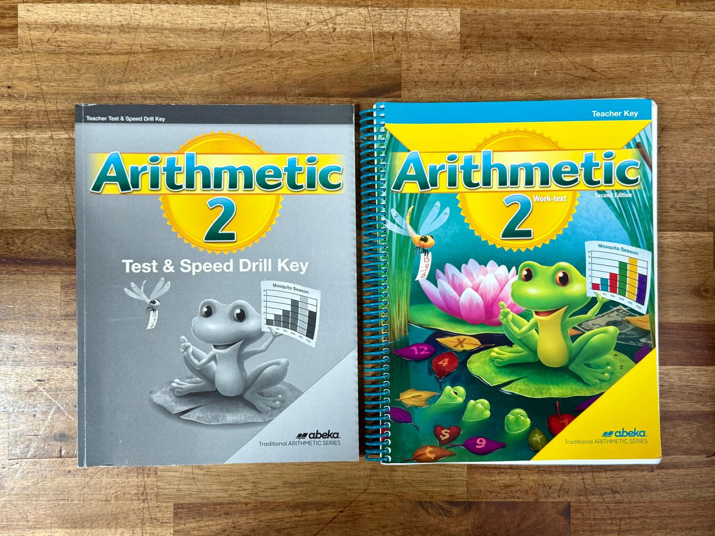 Abeka Arithmetic 2 Keys 2nd Ed: Worktext and Quiz, Test & Speed Drill